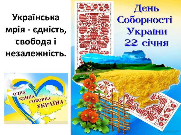 22 січня 2023 р. День Соборності України