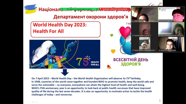 7 квітня 2023 р. Всесвітній день Здоров’я